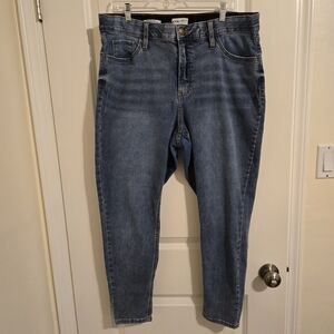 Ava & Viv high rise skinny plus size women's jeans Lighter Wash